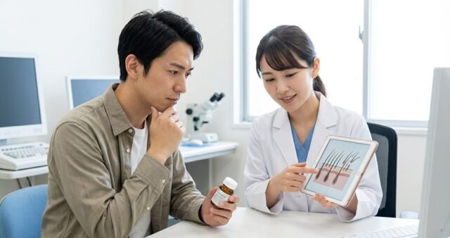 植毛したらフィナステリドは辞めていい？「既存毛」を守る必要性