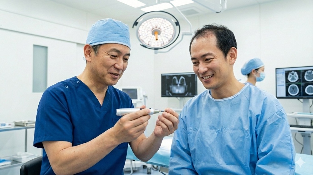 FUE法（切らない植毛）のメリット・デメリット。最新パンチの進化