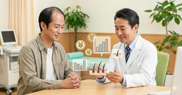 自毛植毛の費用相場【2026年最新】移植株数と料金表