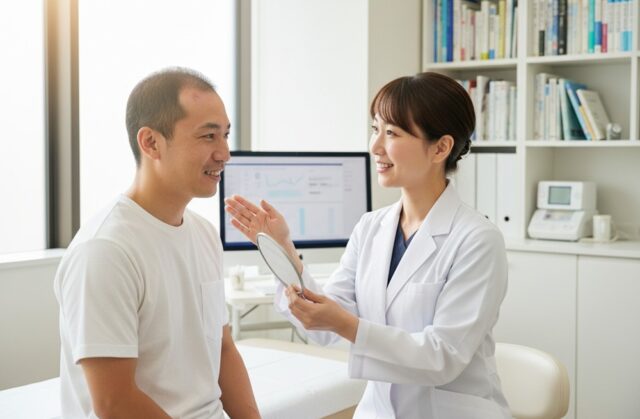 術後1ヶ月のリアルな写真。赤みや抜け毛はいつまで続く？