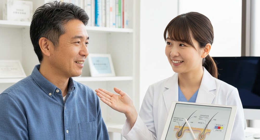 植毛後の白髪染め・カラーリング。毛根へのダメージはない？