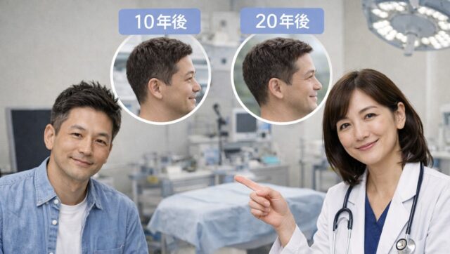 植毛から10年後、20年後のリアル。移植毛は本当に抜けない？