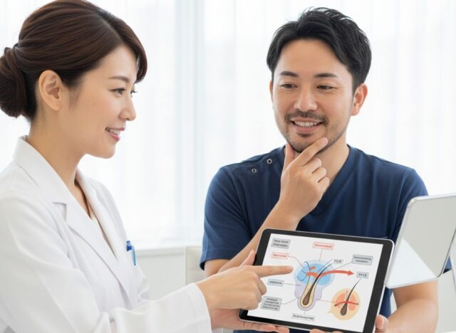 髭（ヒゲ）植毛でワイルドに。自分の髪を顔に移植する手順