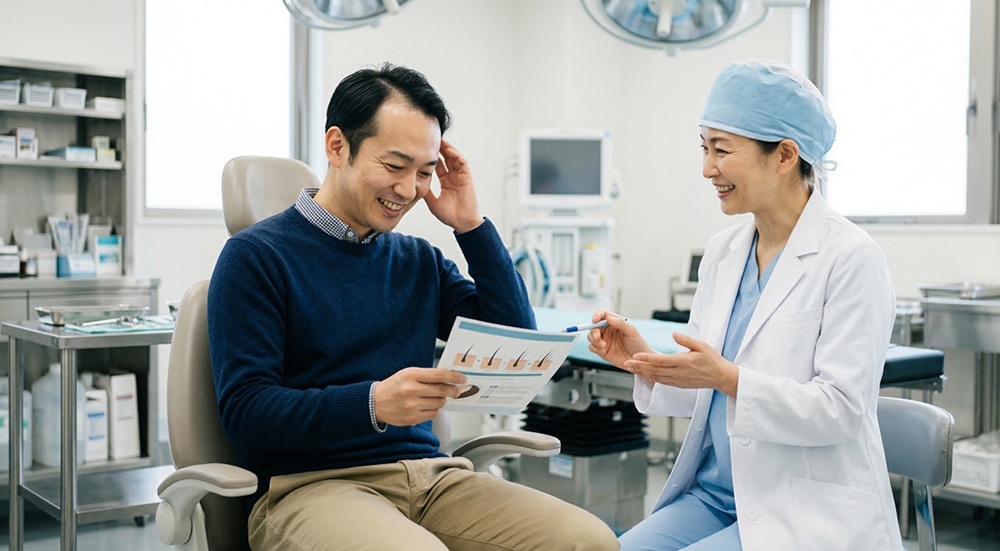 移植した毛が数日で抜けた!これって失敗?