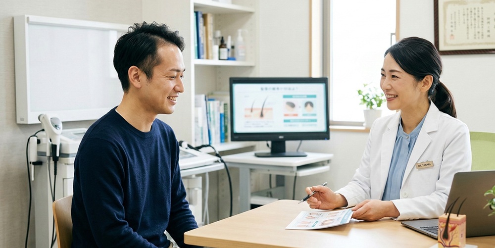 副作用（性機能低下・肝機能）が怖い人のための植毛戦略